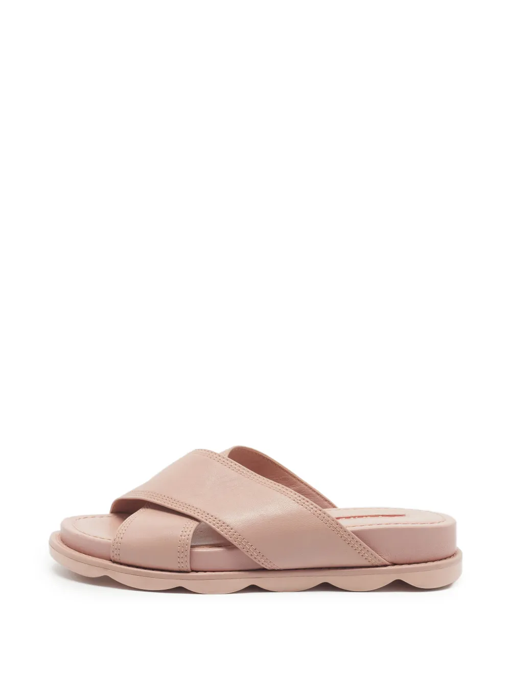 Prada Pre-Owned Sandali con design a incrocio - Rosa