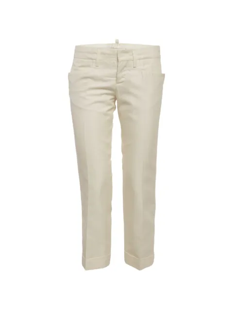DSQUARED2 straight-leg cropped trousers