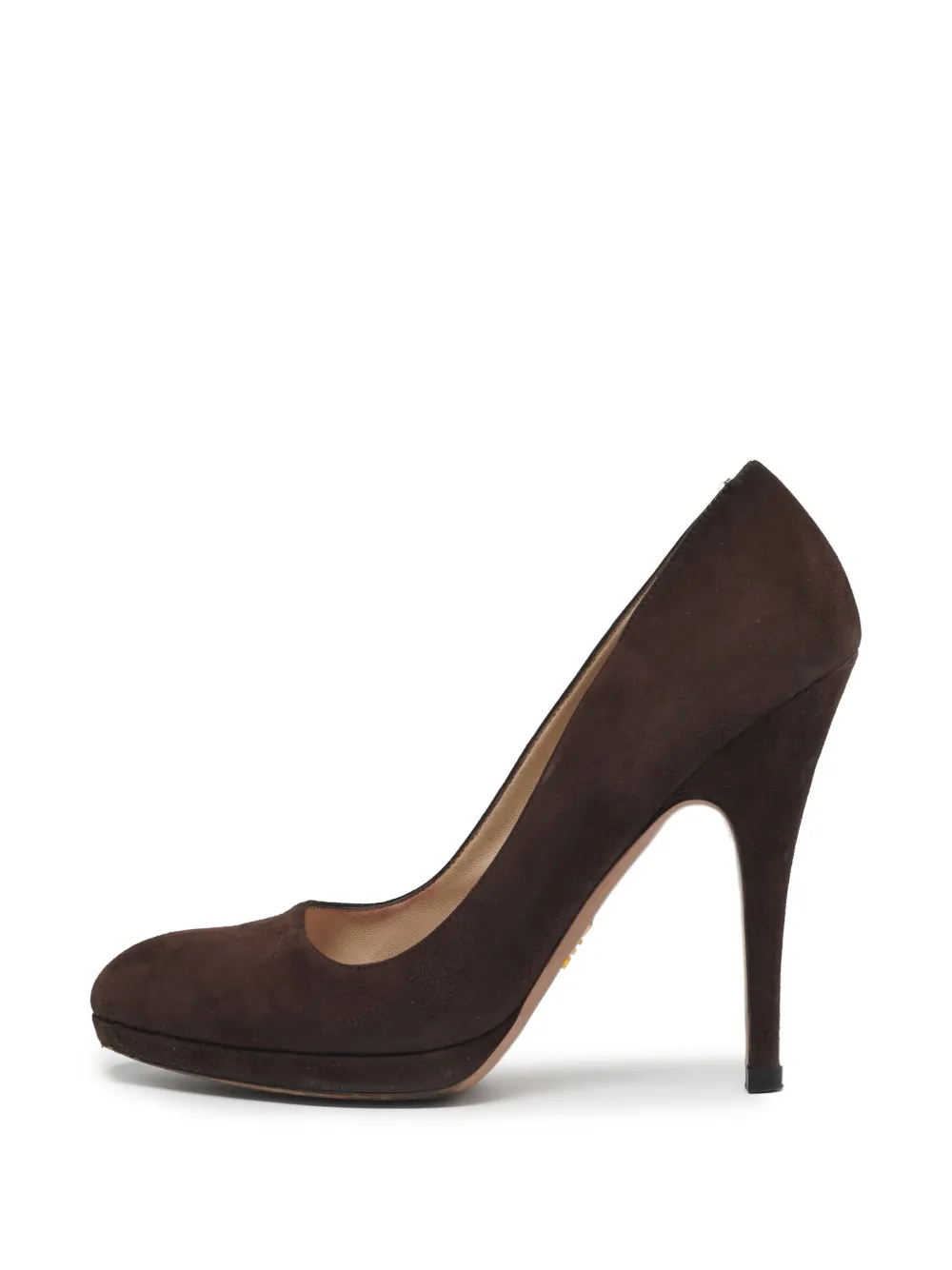 Prada Pre-Owned Pumps con plateau - Marrone