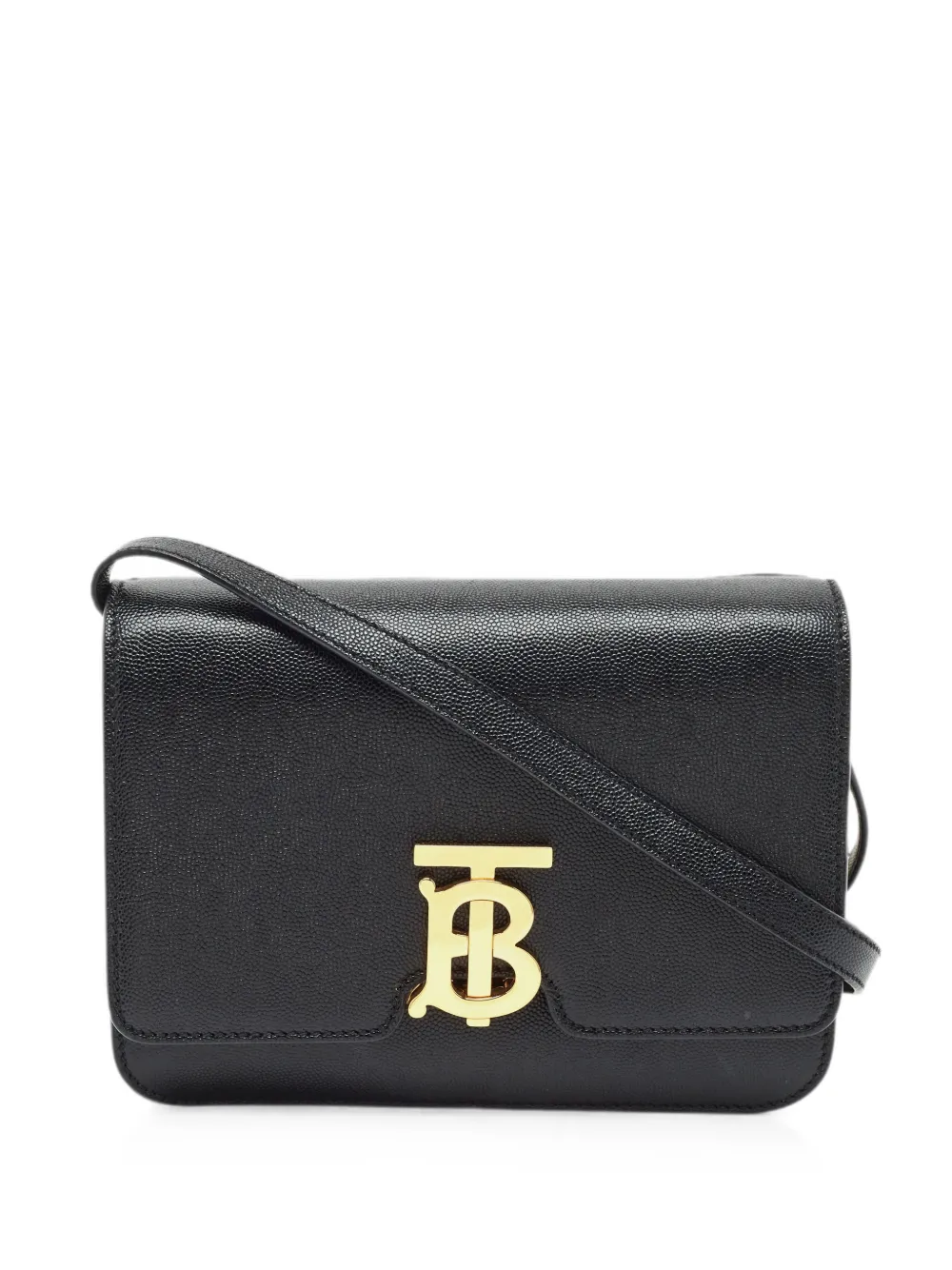 Burberry Pre-Owned Borsa a spalla TB Monogram piccola - Nero