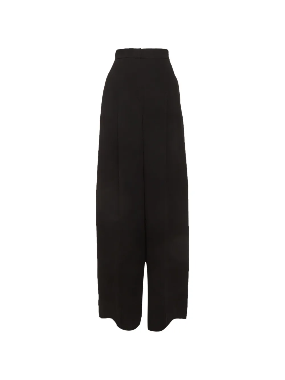 Max Mara pleated wide-leg trousers - Nero