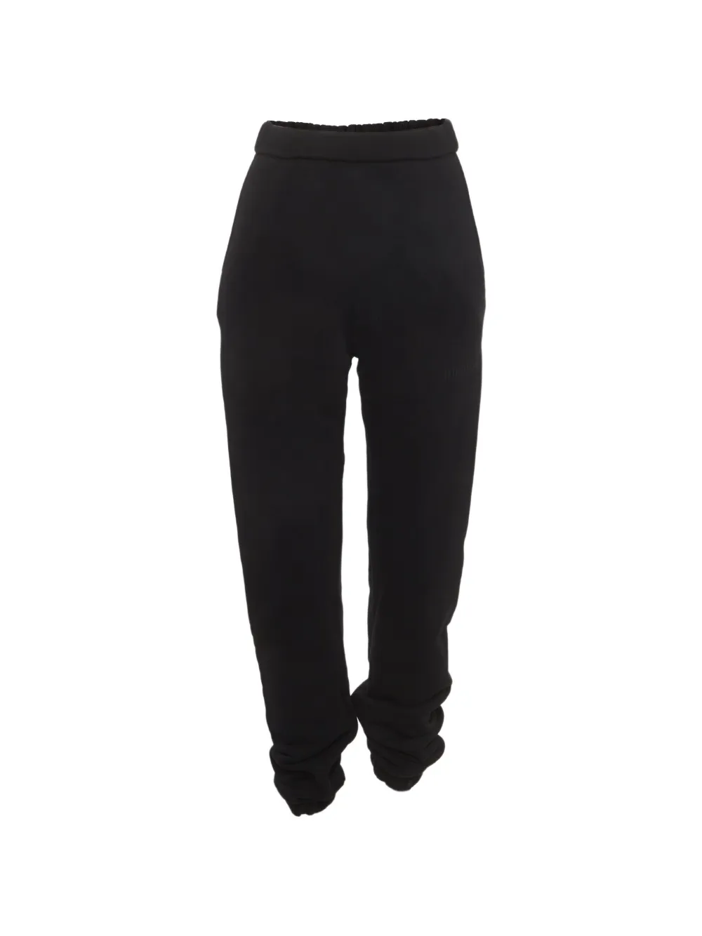 The Attico Jogginghose mit hohem Bund - Schwarz