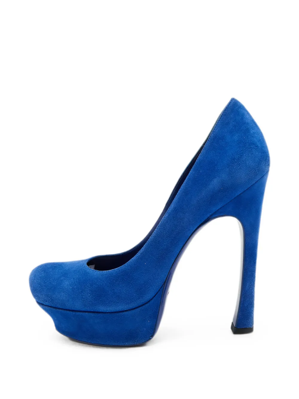 Saint Laurent Pre-Owned Pumps Palais con plateau - Blu