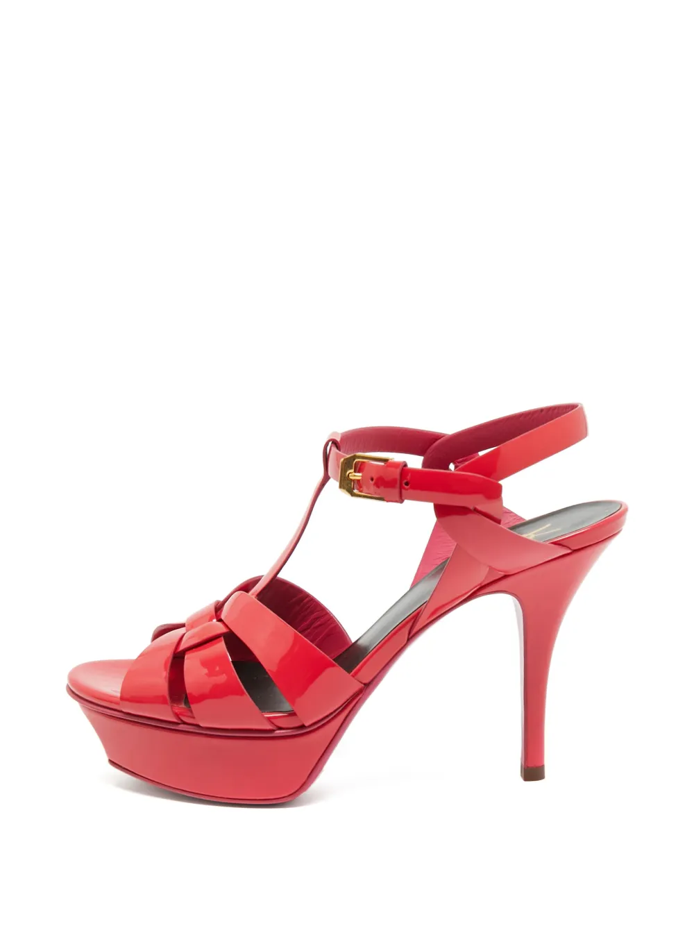 Saint Laurent Pre-Owned Tribute Plateau-Sandalen - Rosa