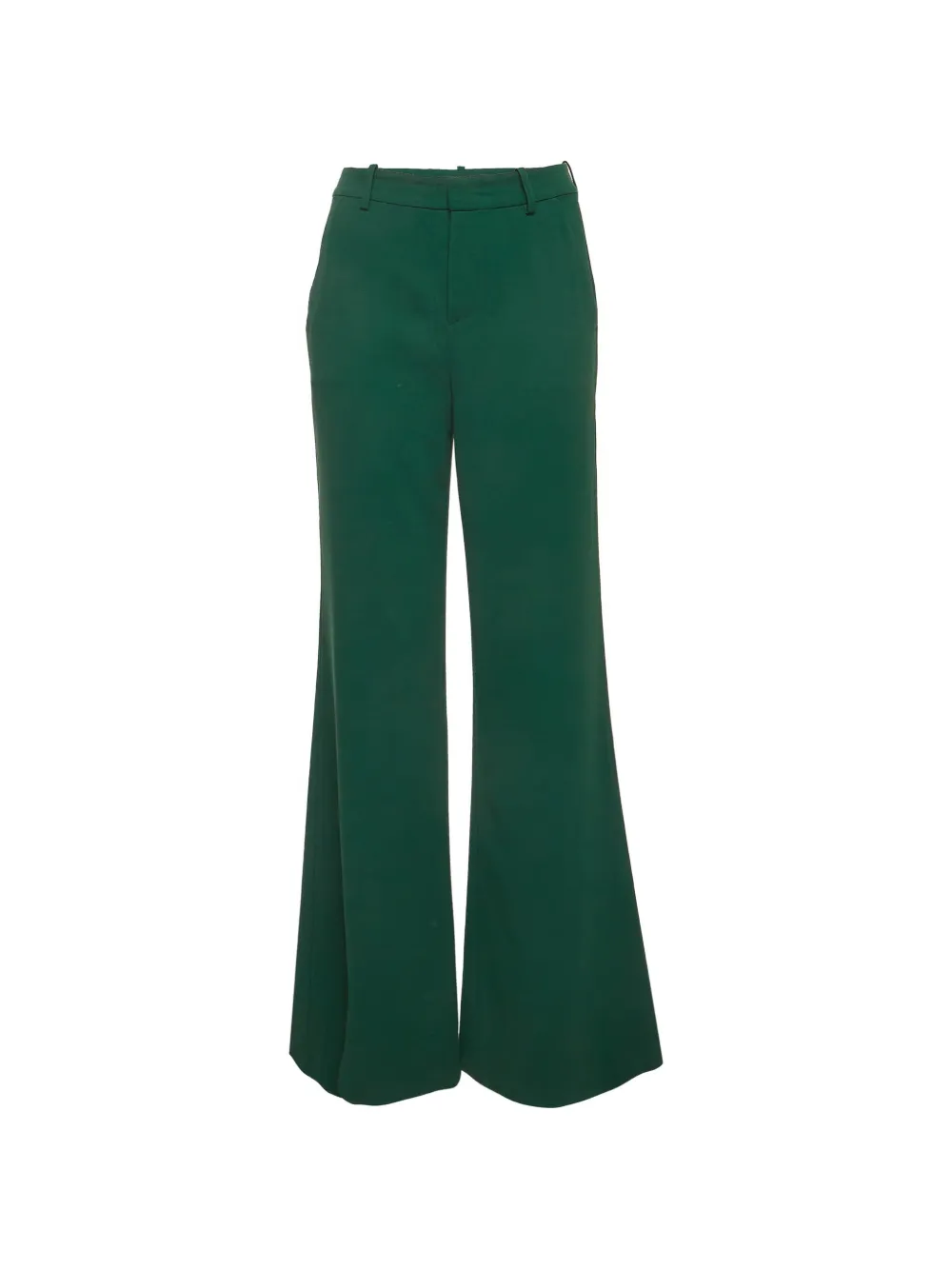 alice + olivia Pantaloni dritti effetto crêpe - Verde