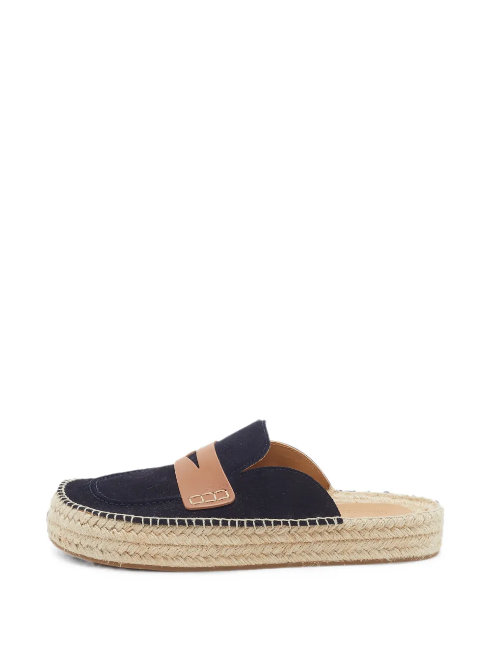 JW Anderson suede espadrille mules - Blue