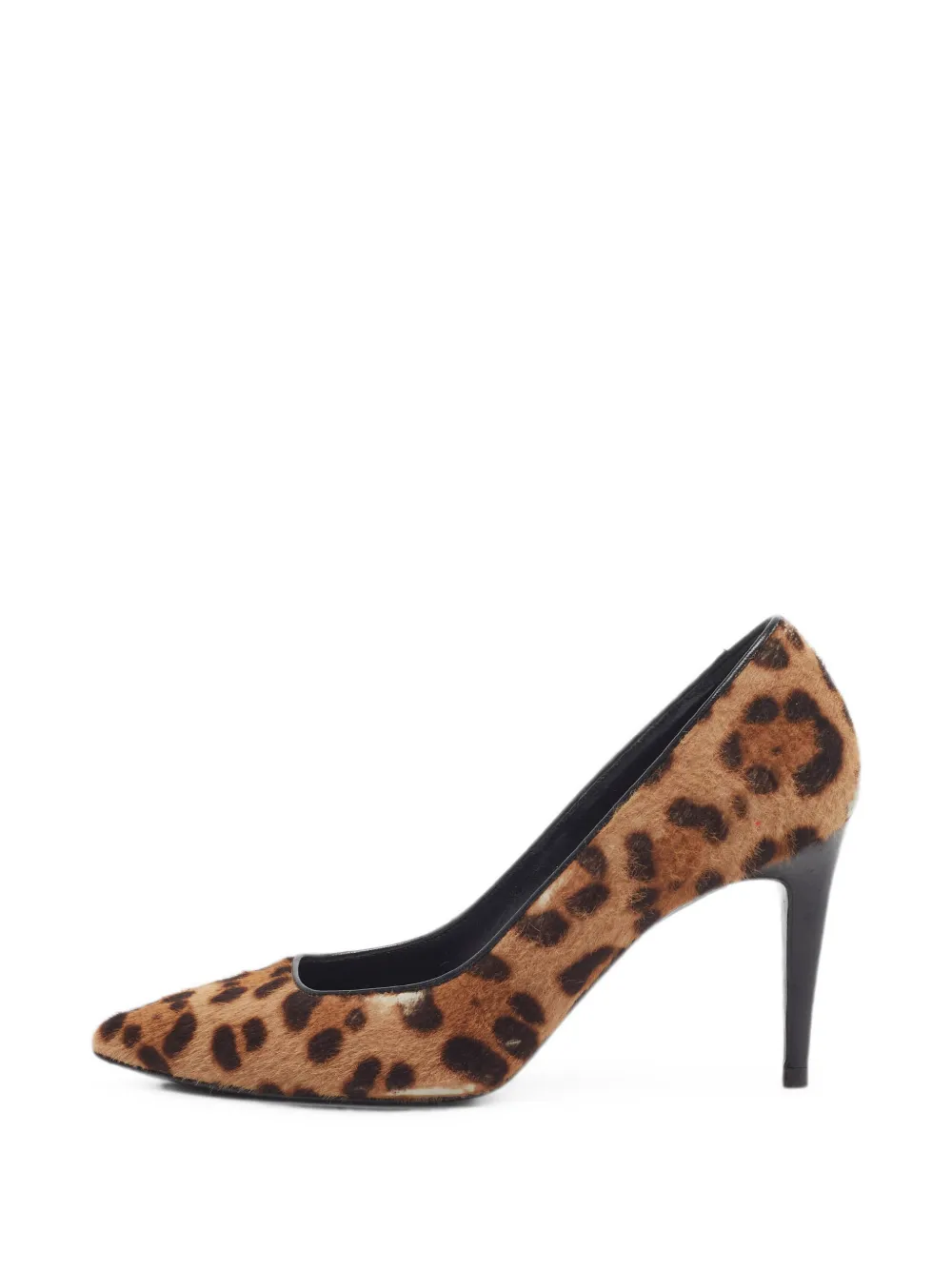 Pre-owned Pierre Hardy Leopard-print Pumps In Brown