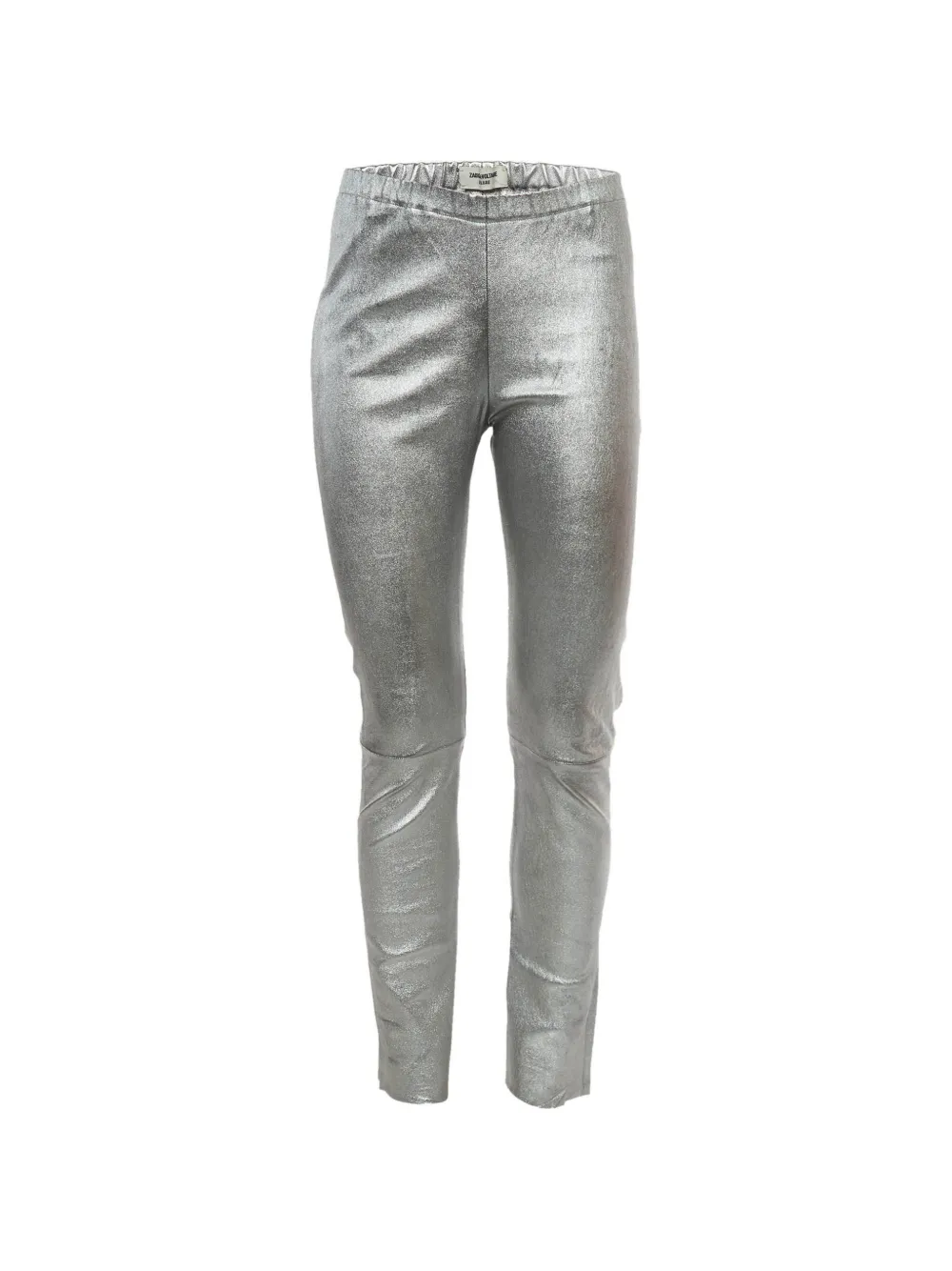 Zadig&Voltaire Pantaloni Deluxe in pelle - Argento