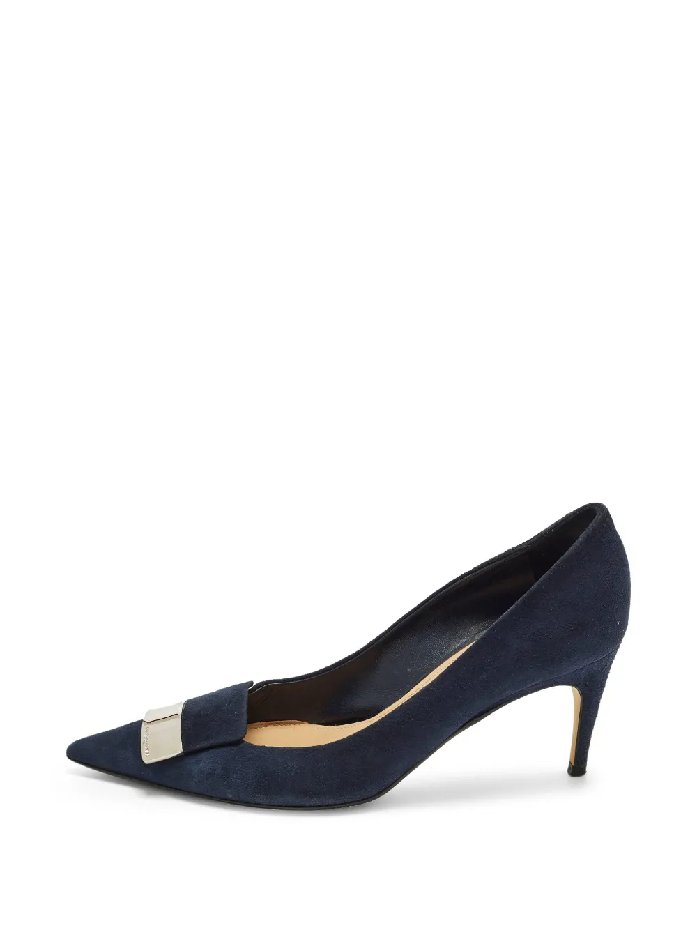 Sergio Rossi SR1 Pumps mit spitzer Kappe - Blau