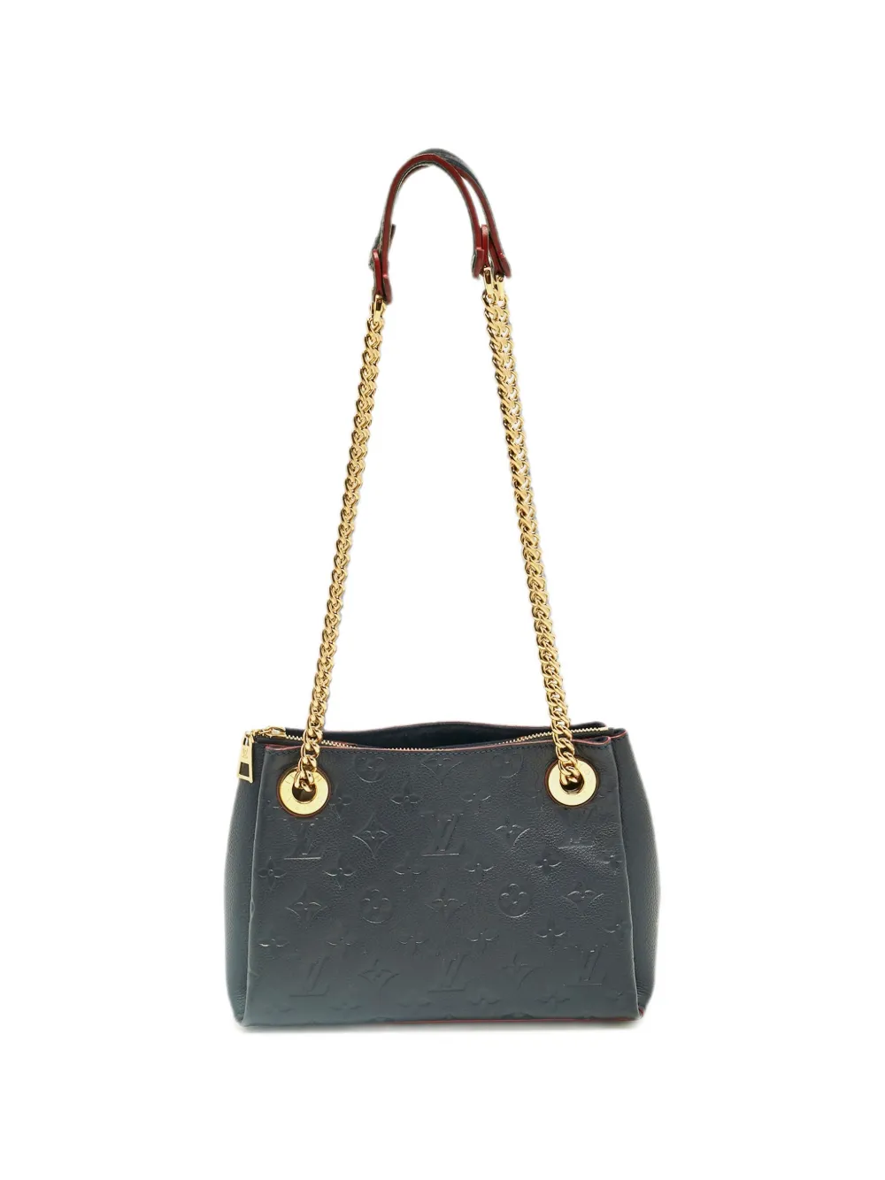 Louis Vuitton Pre-Owned Borsa a spalla Surene BB in pelle Monogram Empreinte - Blu
