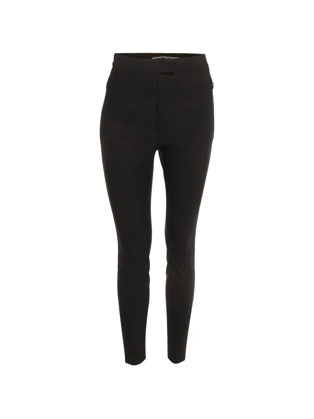 Alexander Wang pantalon à détails de zips - Noir Alexander Wang pantalon à détails de zips - Noir