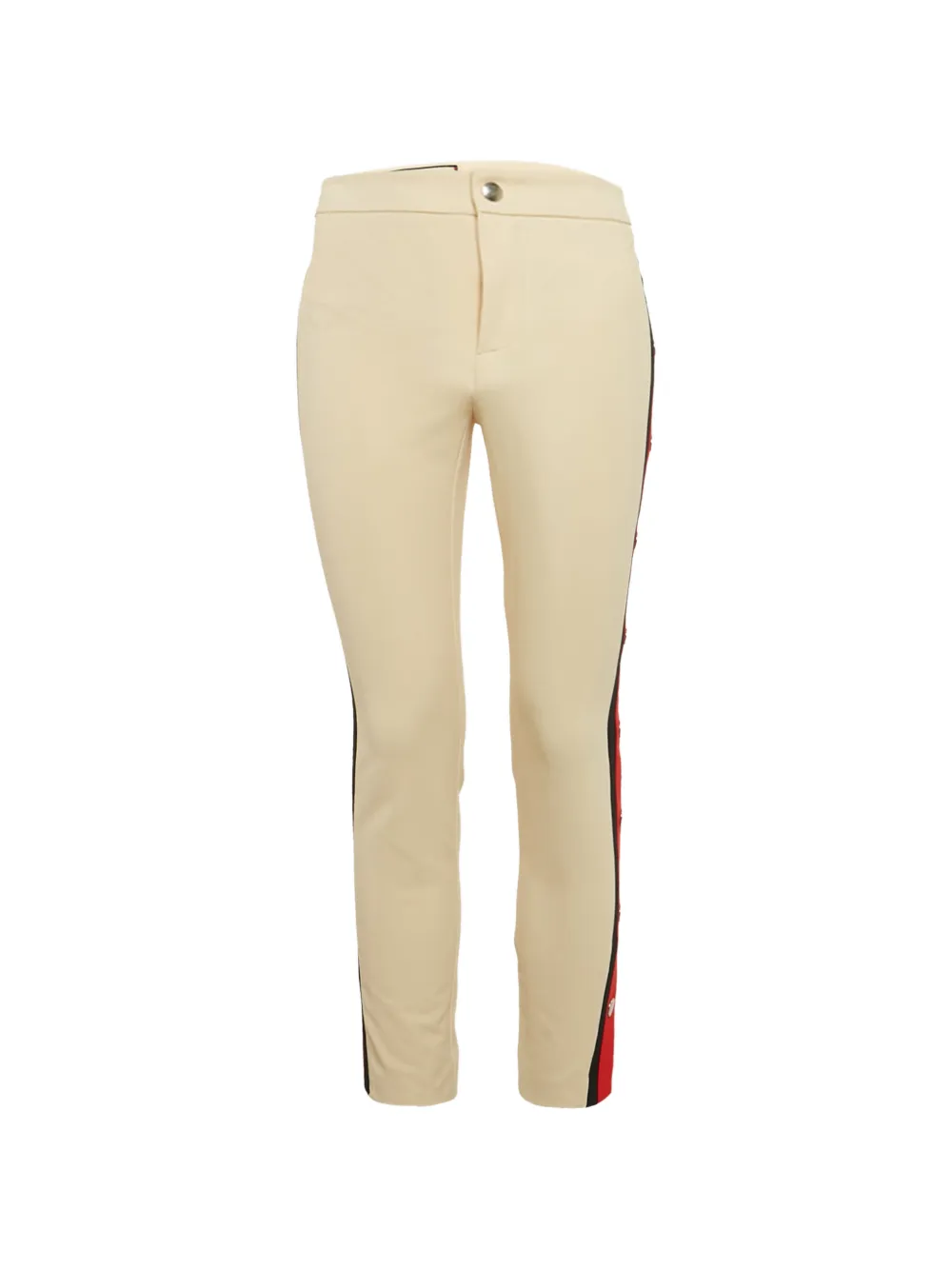 Gucci Pre-Owned side-stripe trousers - Toni neutri
