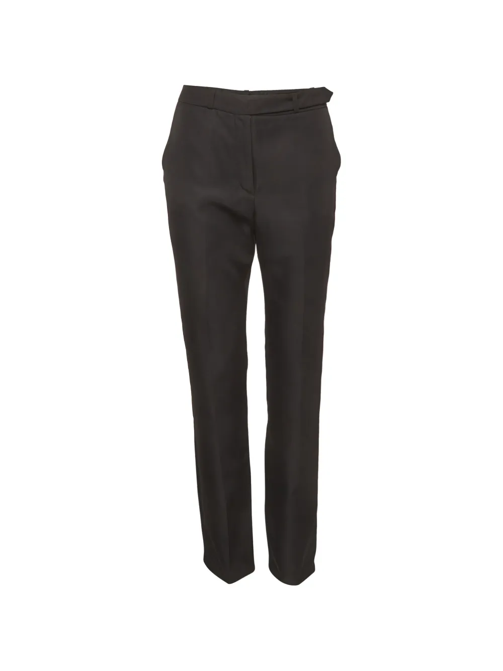 Paco Rabanne Pre-Owned straight-leg crepe trousers - Schwarz