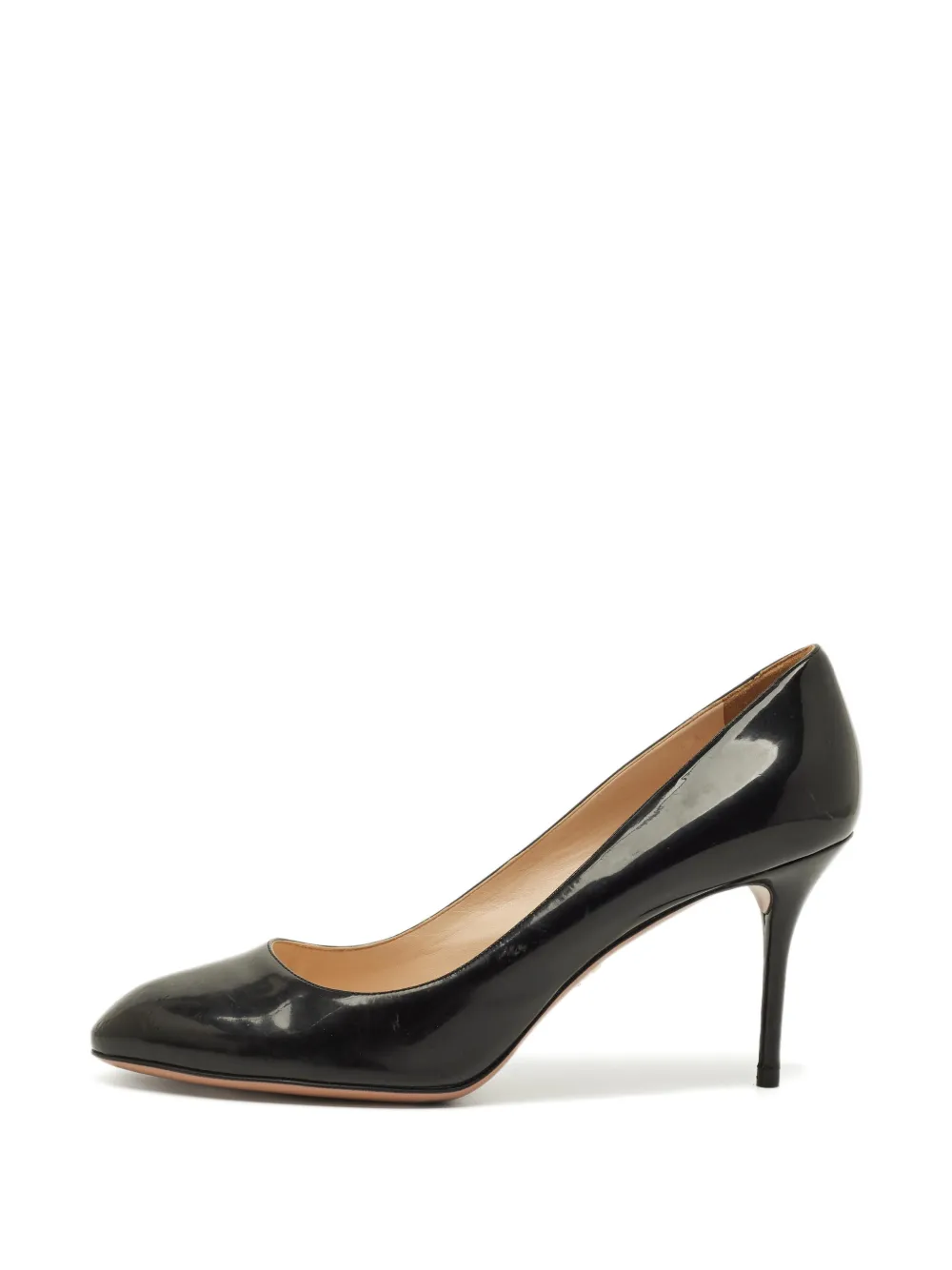 Prada Pre-Owned round toe pumps - Nero