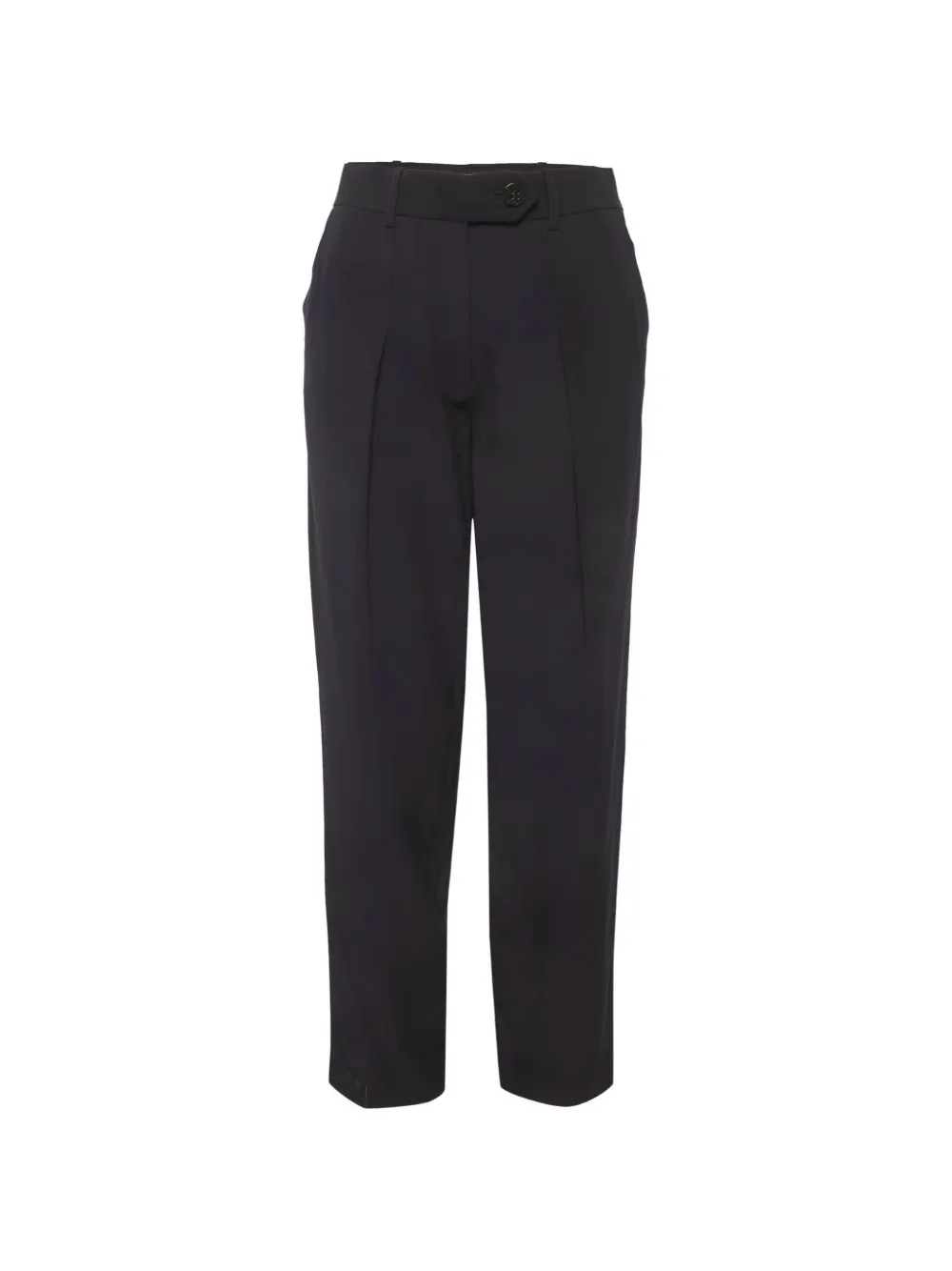 Victoria Beckham crystal-embellished straight-leg trousers - Blu