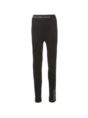 Balenciaga ロゴ レギンス | ブラック | FARFETCH JP