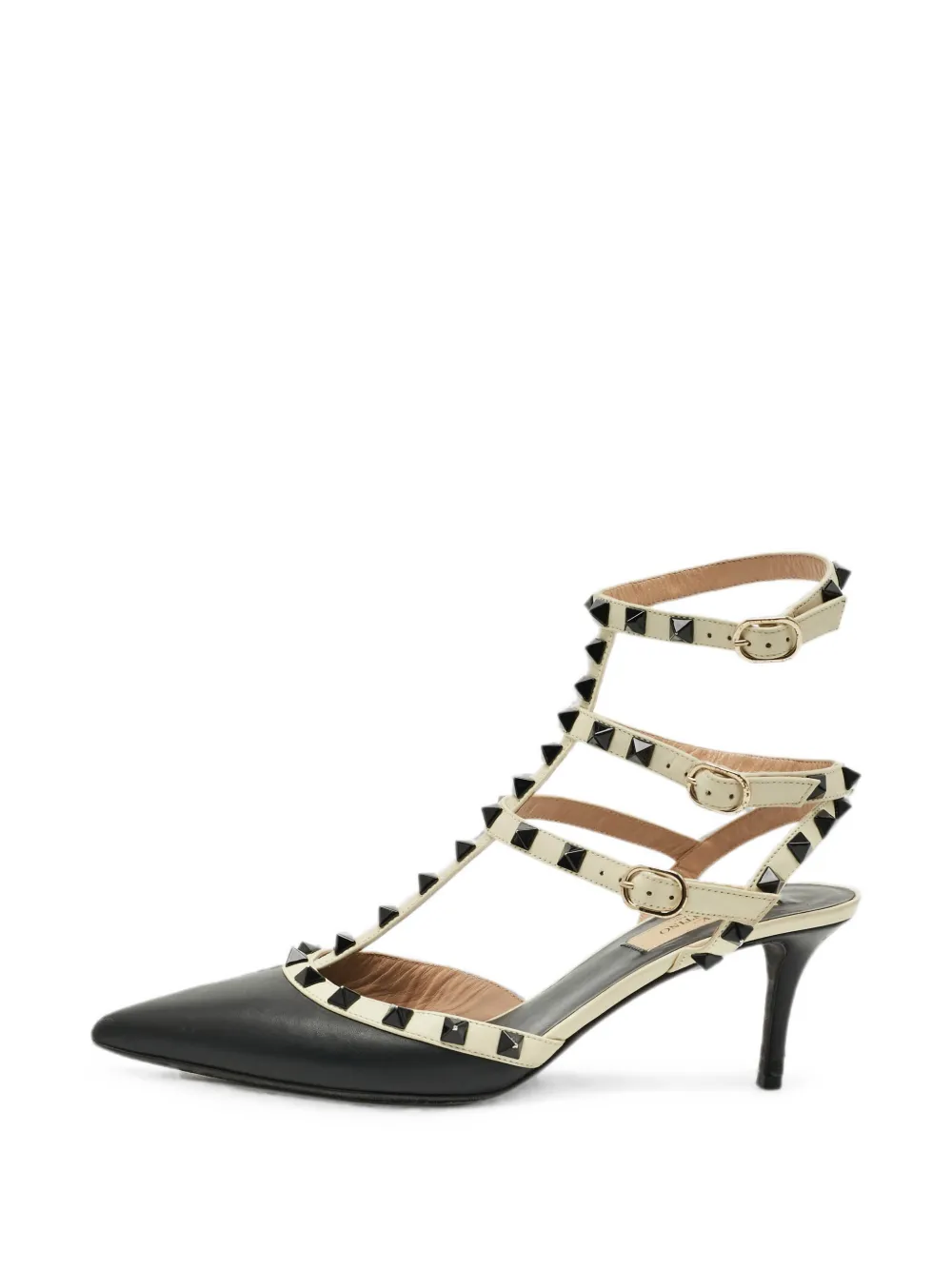 Valentino Garavani Pre-Owned Rockstud Caged pumps - Nero