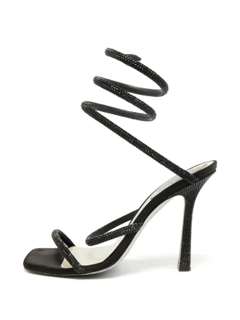 René Caovilla Cleo crystal-embellished sandals
