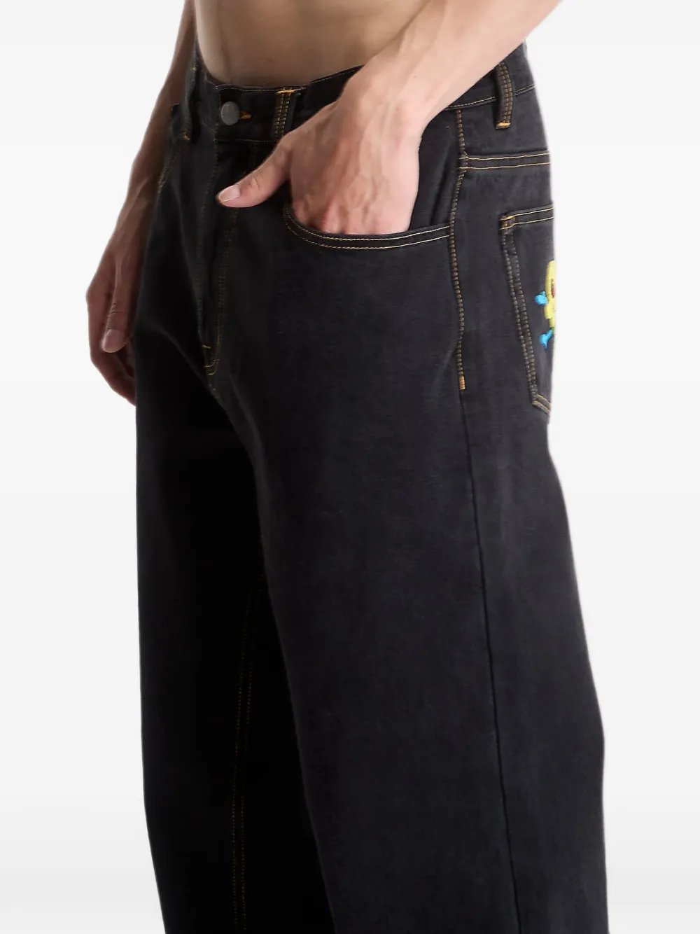 Billionaire Boys Club Ice Cream Icecream Cones & Bones jeans Zwart