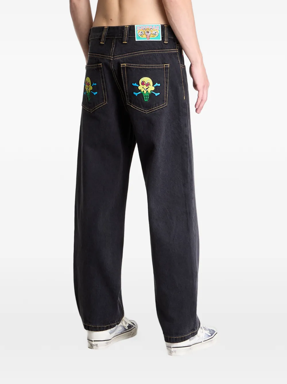 Billionaire Boys Club Ice Cream Icecream Cones & Bones jeans Zwart