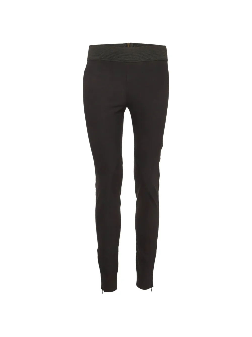 Stella McCartney Pre-Owned high-rise stretch-knit trousers - Nero