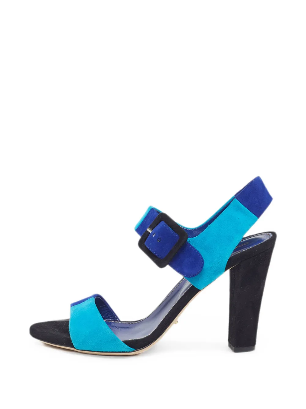 Sergio Rossi Sandalen mit Knöchelriemen - Blau