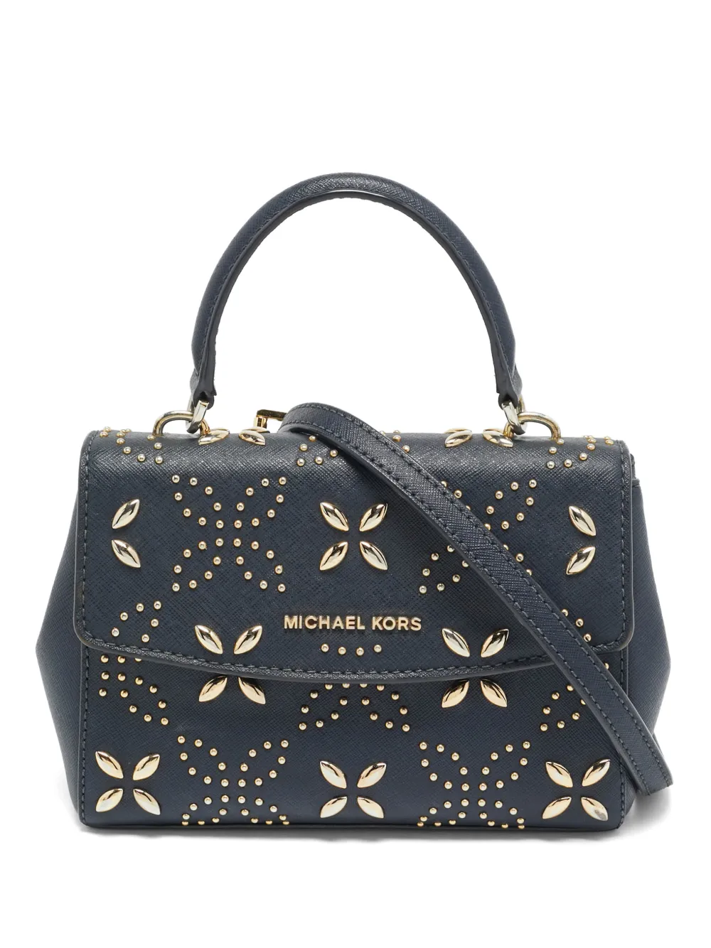 Michael Kors Vintage Borsa tote Ava piccola con borchie - Blu