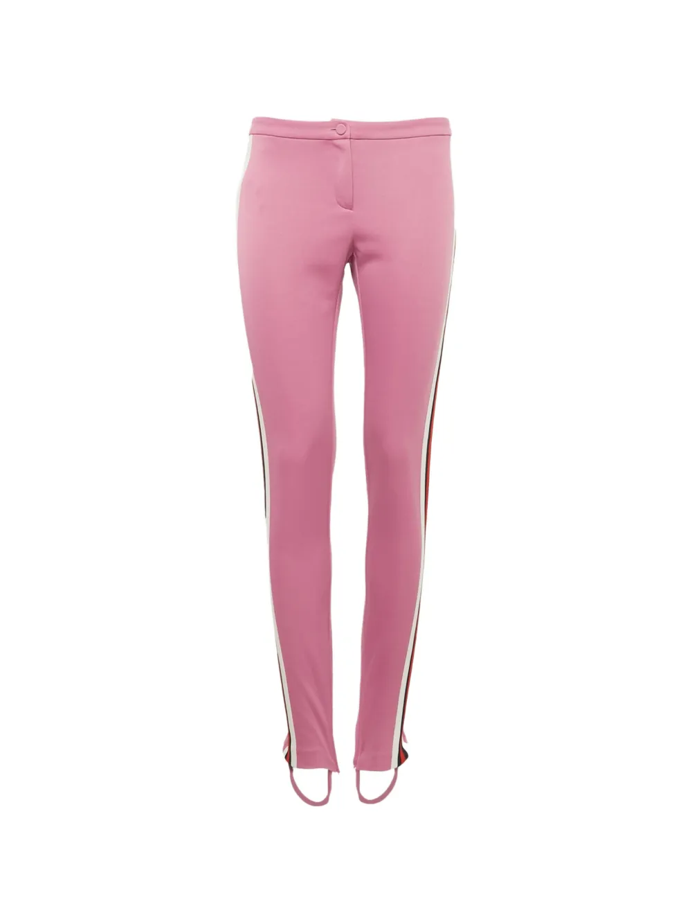 Gucci Pre-Owned button-fastening trousers - Pink