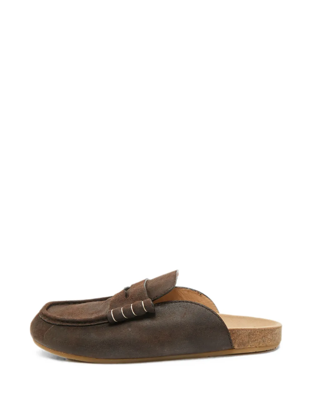 JW Anderson suede loafers - Braun