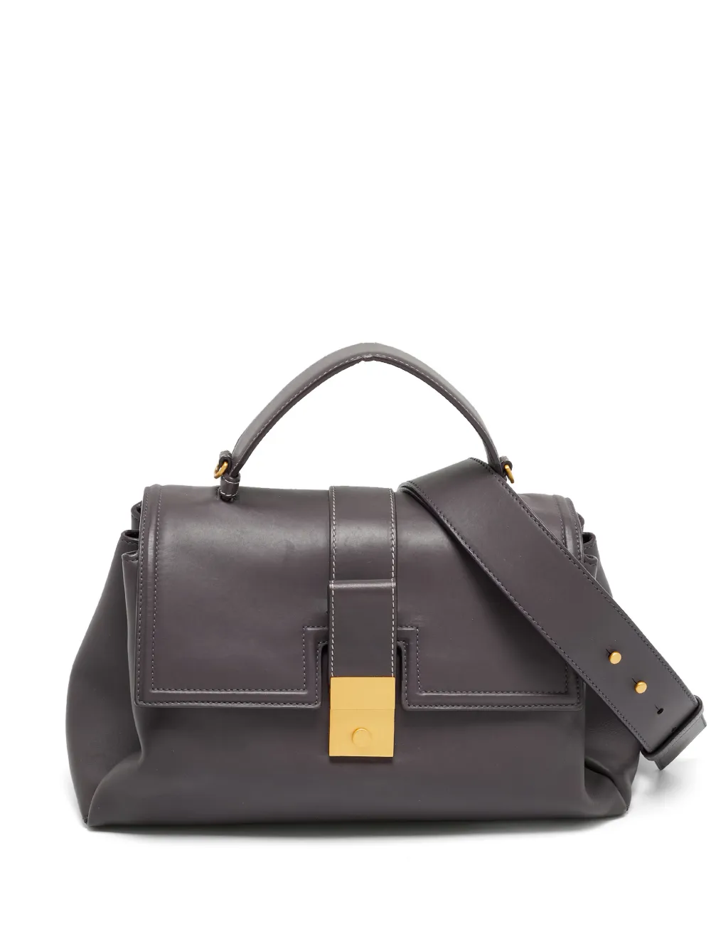 Bottega Veneta Pre-Owned Borsa tote Piazza media - Grigio