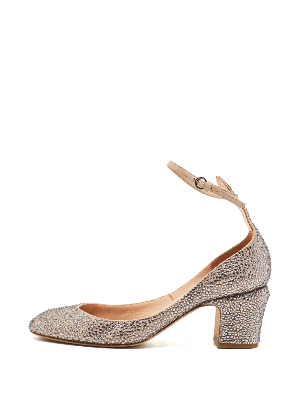 Valentino Garavani Pre-Owned Pumps con cristalli - Argento