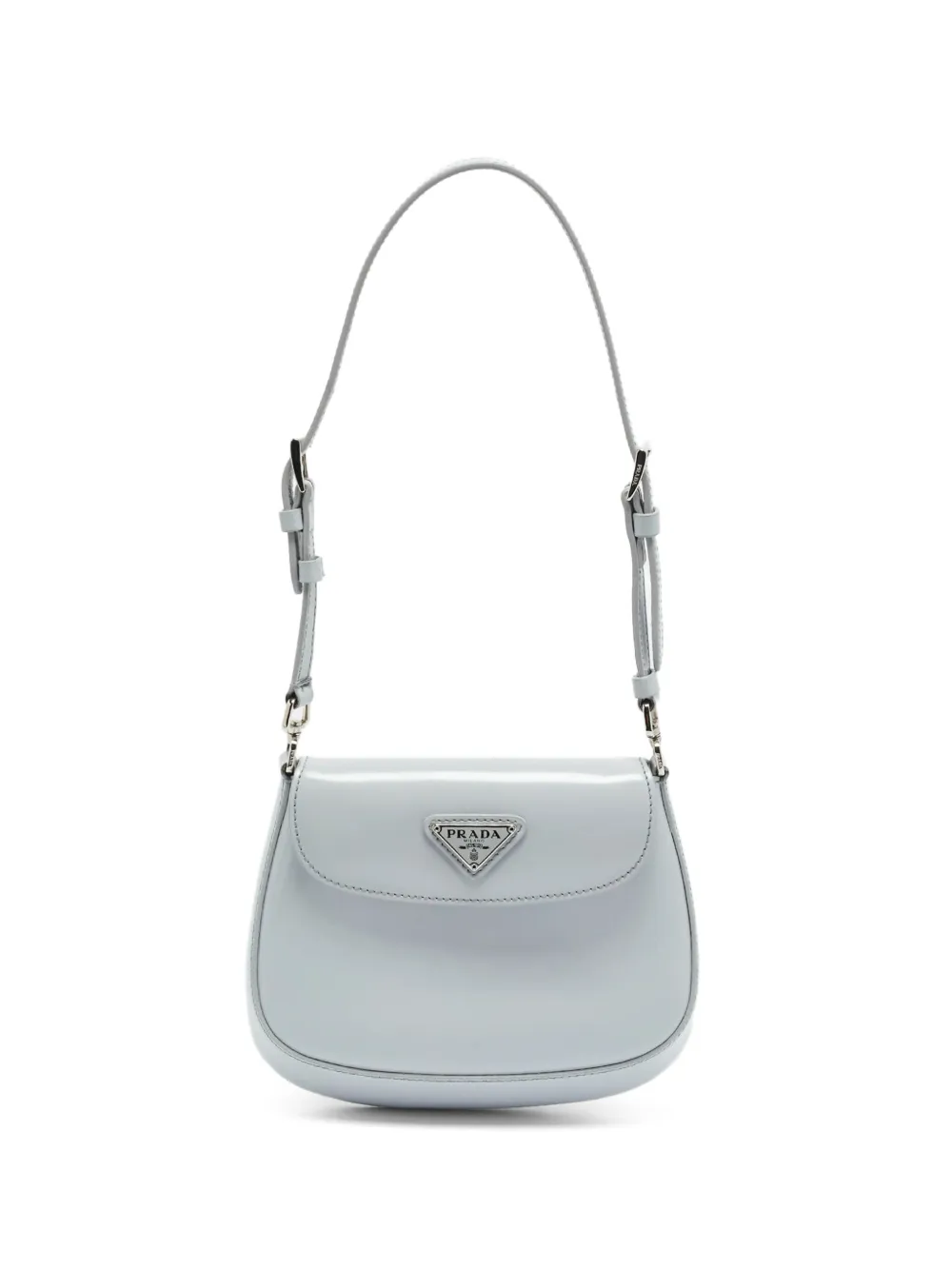 Prada Pre-Owned Mini Cleo leather shoulder bag - Grigio