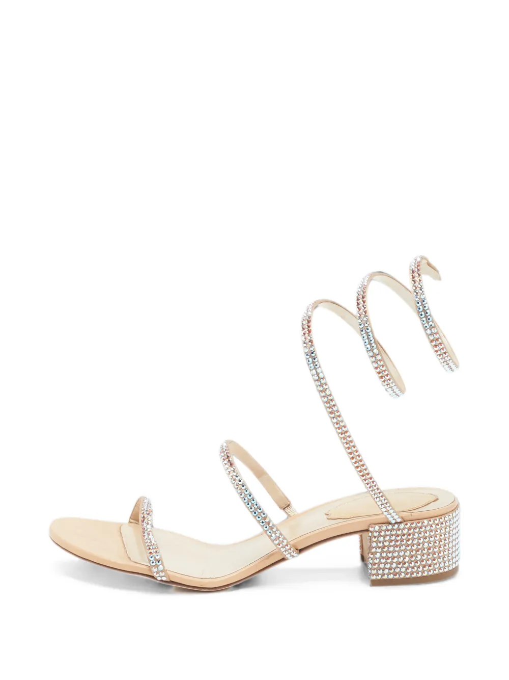 René Caovilla Cleo wrap sandals - Toni neutri