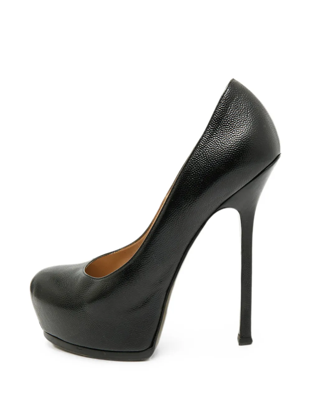 Saint Laurent Pre-Owned Tribtoo platform pumps - Schwarz