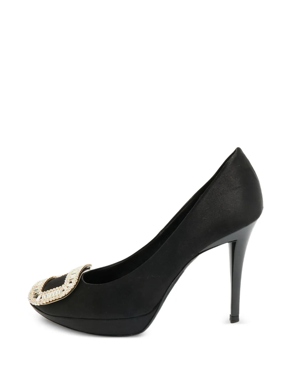 Roger Vivier Vintage Limelight crystal-embellished pumps - Schwarz