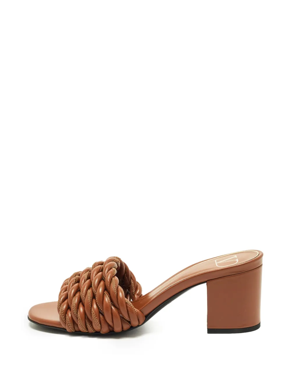 Valentino Garavani Pre-Owned Sandali Twisted Rope - Marrone
