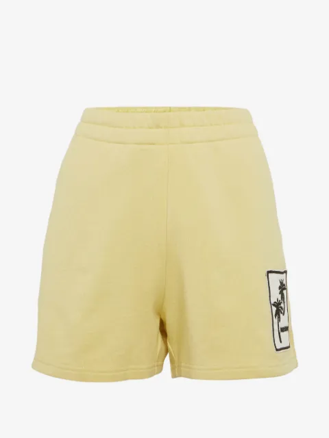 Moncler palm-appliqué shorts