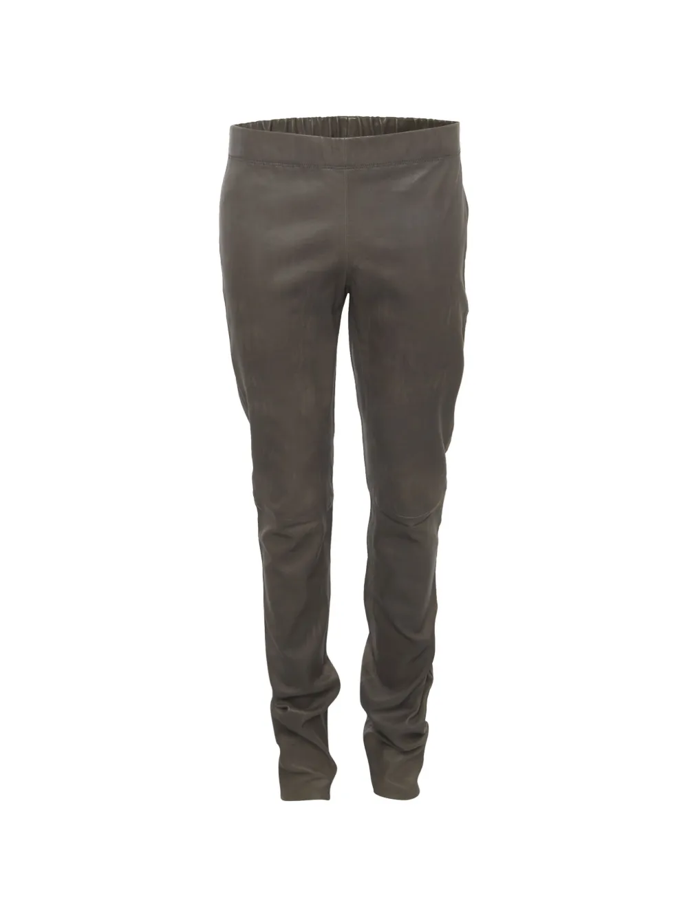 JOSEPH leather skinny trousers - Grigio