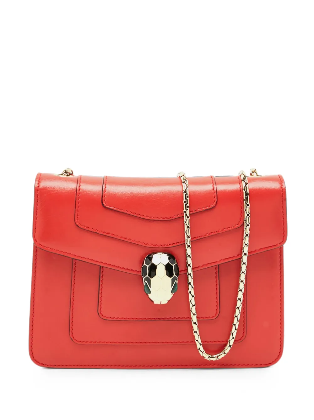 Bvlgari Pre-Owned small Serpenti Forever shoulder bag - Rot