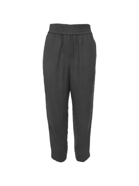 Brunello Cucinelli Vintage elasticated-waistband trousers