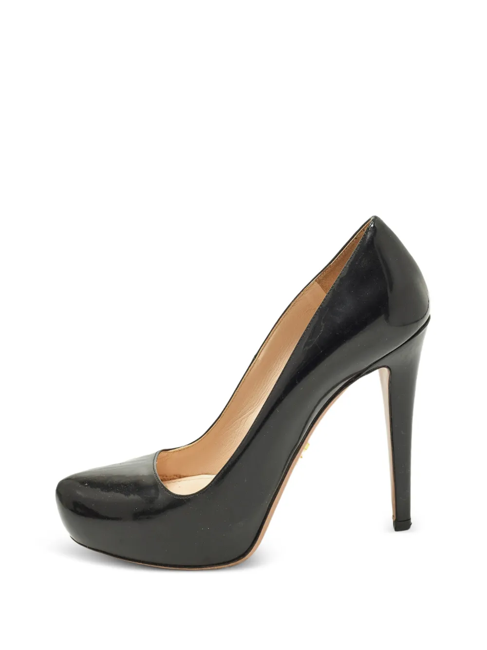 Prada Pre-Owned Pumps in pelle con plateau - Nero