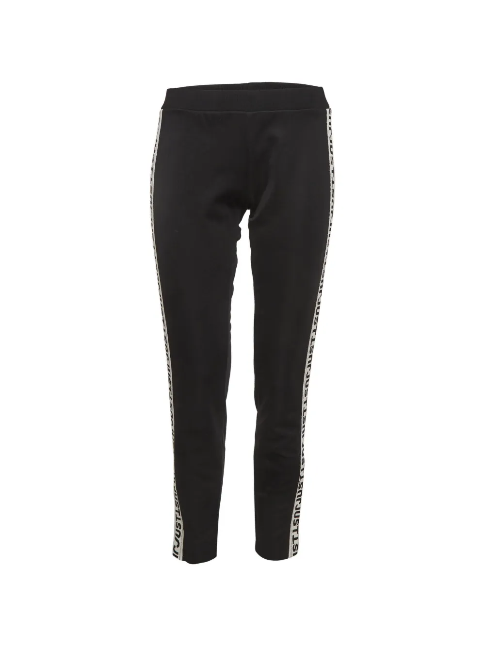 Just Cavalli Vintage logo-tape track pants - Nero