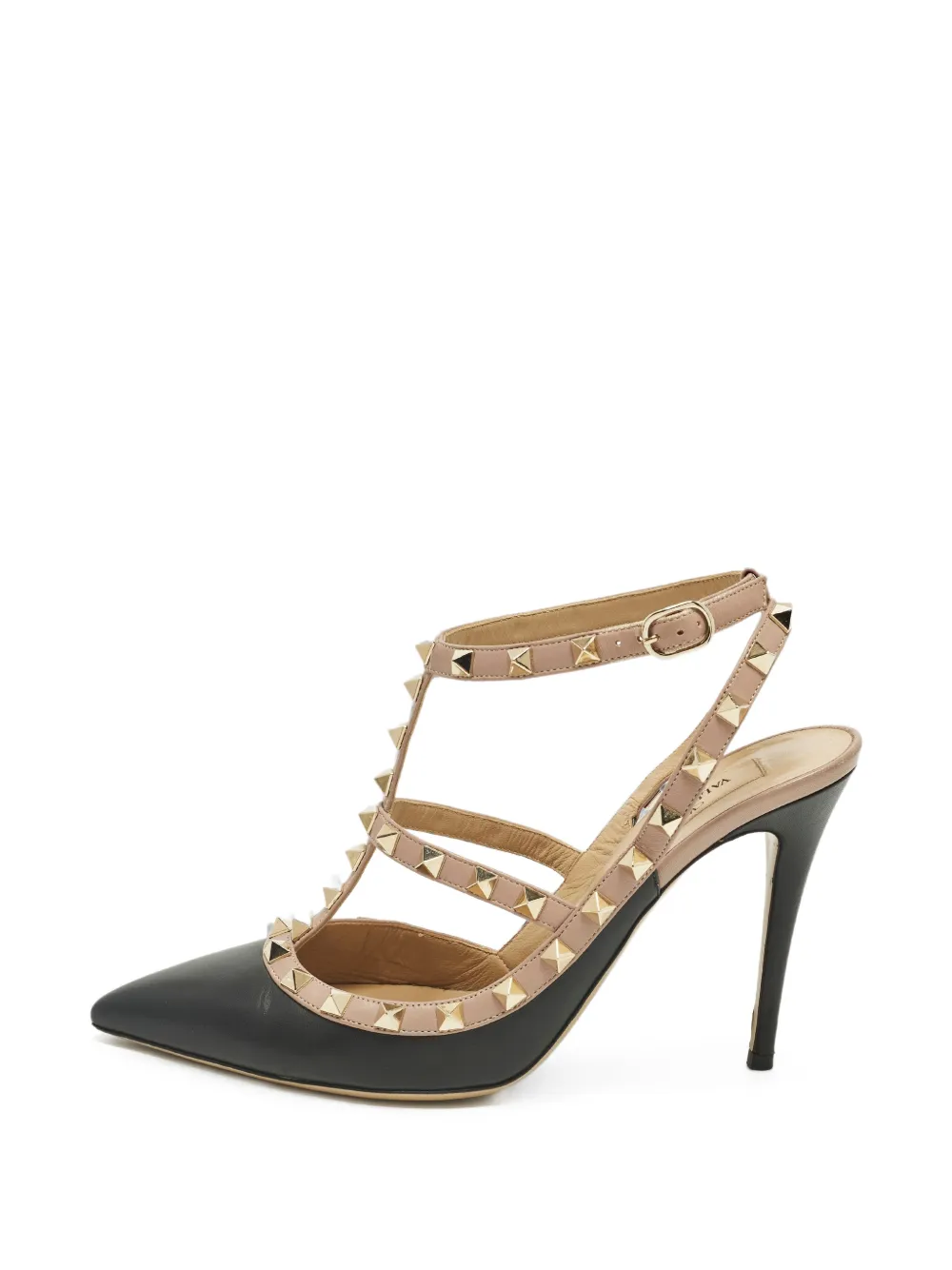 Valentino Garavani Pre-Owned Rockstud caged pumps - Nero