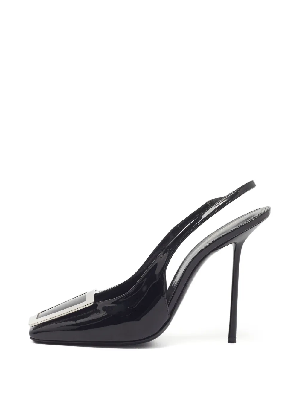 Saint Laurent Pre-Owned Pumps George con tacco - Nero