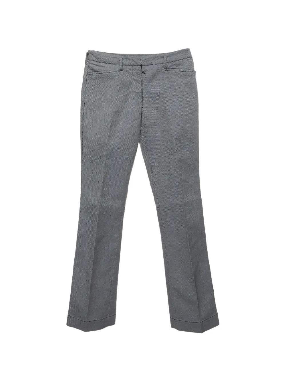 Prada Pre-Owned Linea Rossa straight-leg trousers - Blu