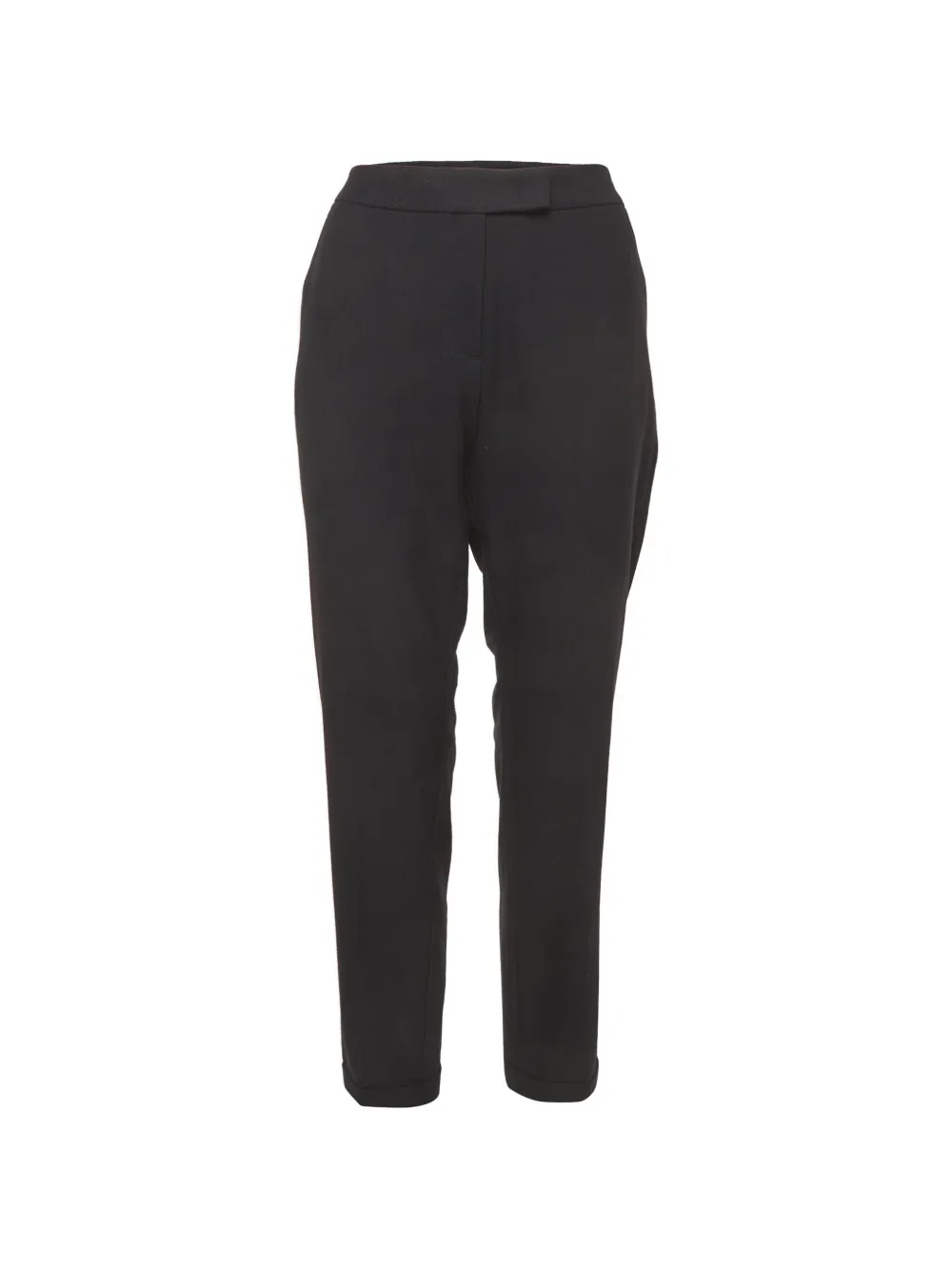 MAX&Co. jacquard cuffed-hem trousers - Blu