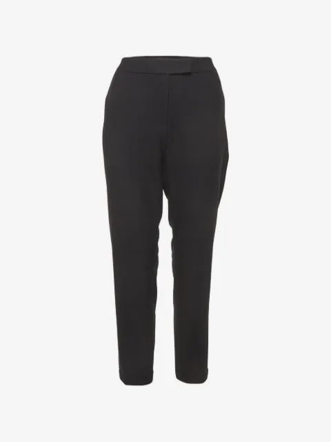 MAX&Co. jacquard cuffed-hem trousers