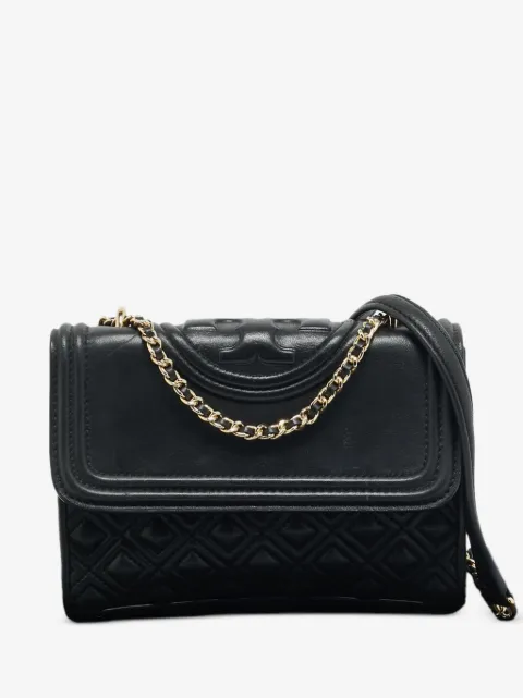 Tory Burch Fleming diamond-stitched shoulder bag