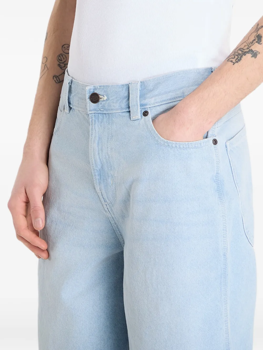 DICKIES 958 ruimvallende denim shorts Blauw
