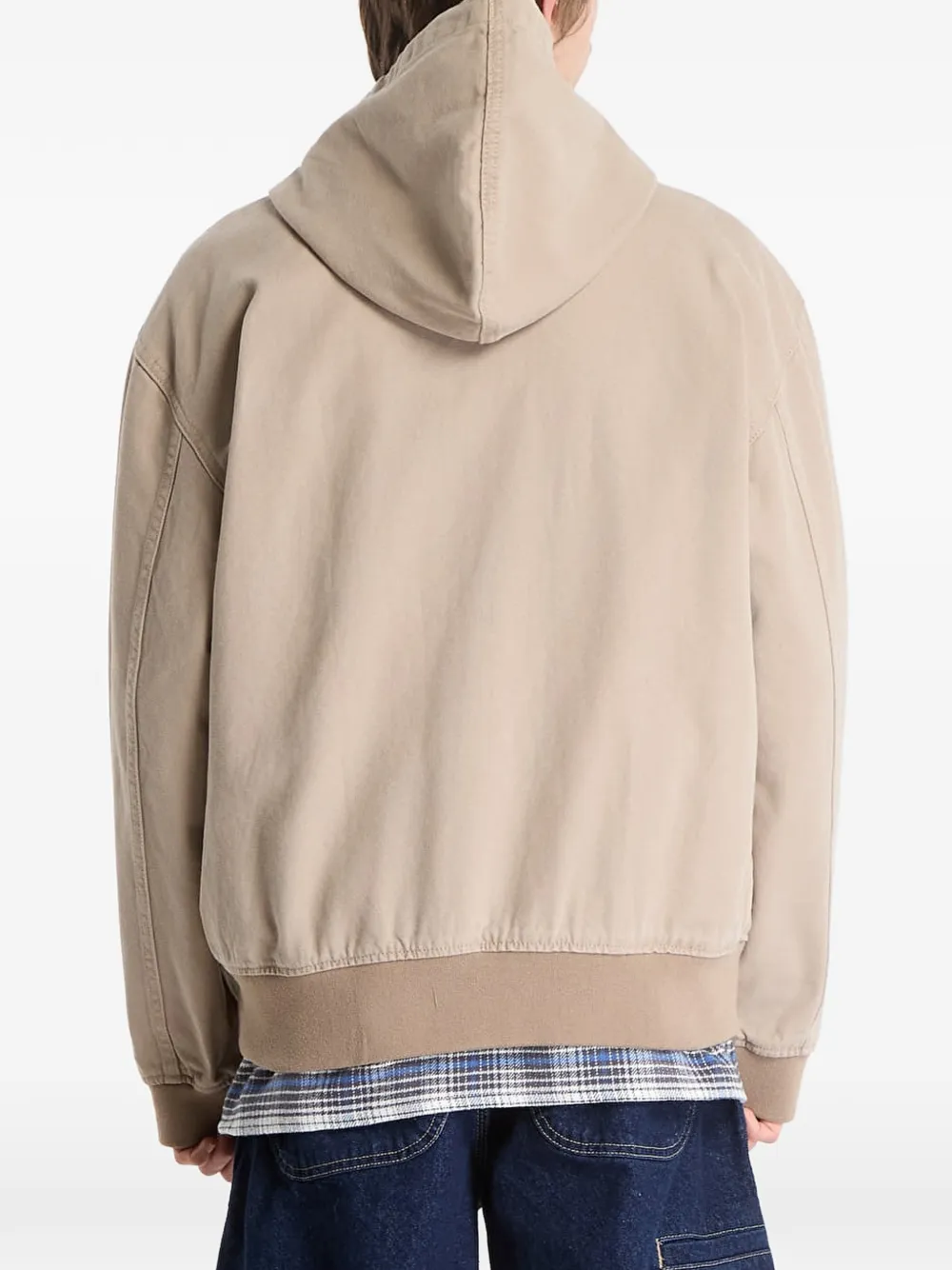 DICKIES Canvas jack met capuchon Beige